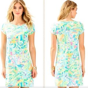 🆕🌴LILLY PULITZER Short Sleeve ‘Marlowe’  Dress in Multi Sea Salt and Sun
